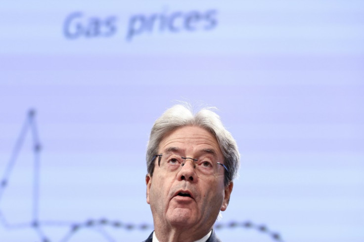The EU's economy commissioner Paolo Gentiloni warned the eurozone faces recession this winter