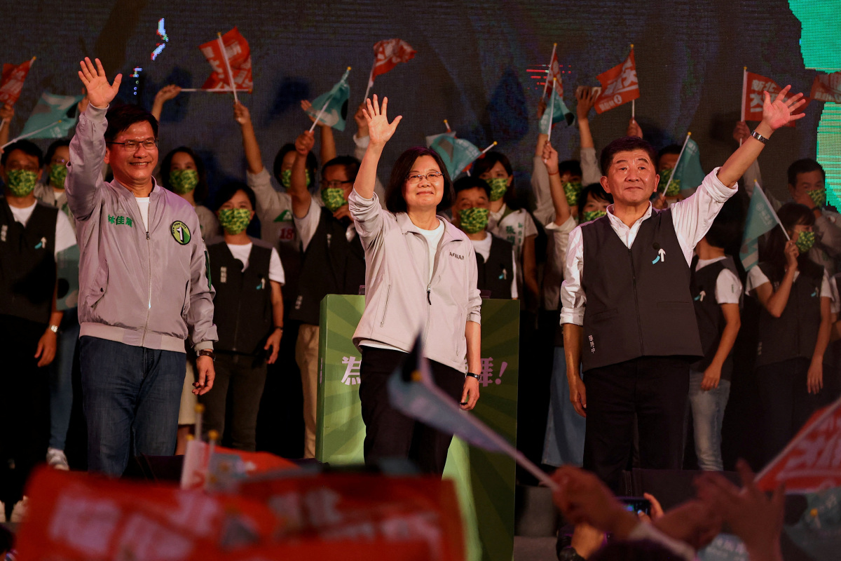 Taiwan Belongs To Taiwanese, President Says In Fiery Pre-election Rebuff To China