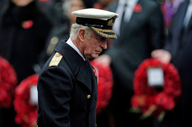 Charles III is taking part in the Remembrance Sunday event for the first time as king