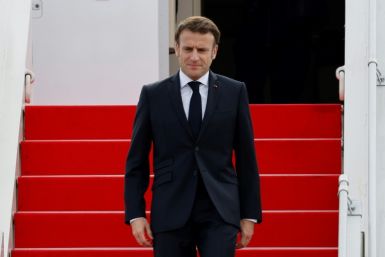Macron angered Iranian officials by meeting prominent women who strongly support the protests