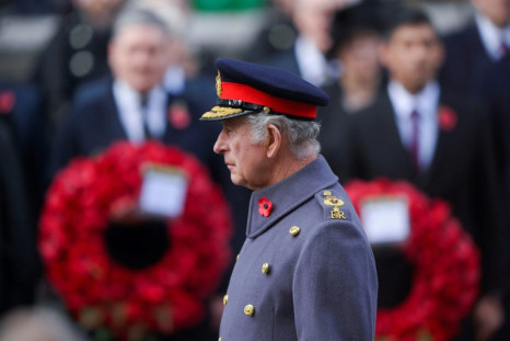 Charles led Remembrance Sunday tributes for the first time as king