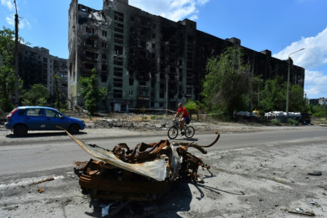 Ukraine's eastern city of Severodonetsk was a target for heavy shelling by Russian forces