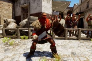 Gladiator game character