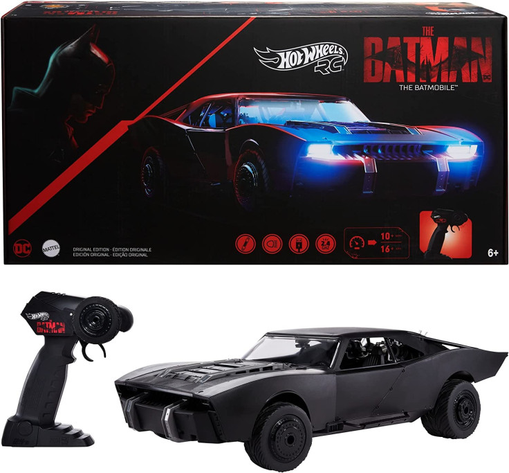  Hot Wheels RC The Batman Batmobile, Remote-Controlled