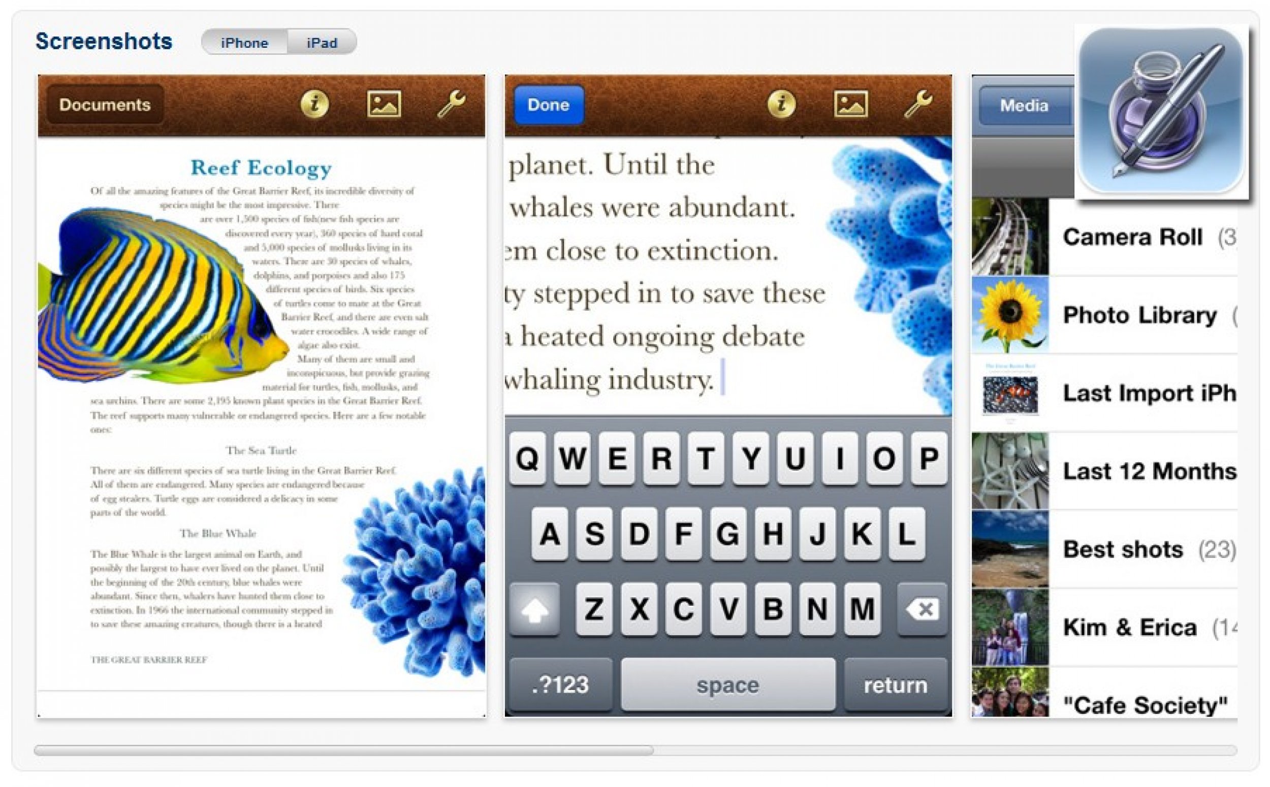 Pages Productivity - Top 50 must-have iPad apps