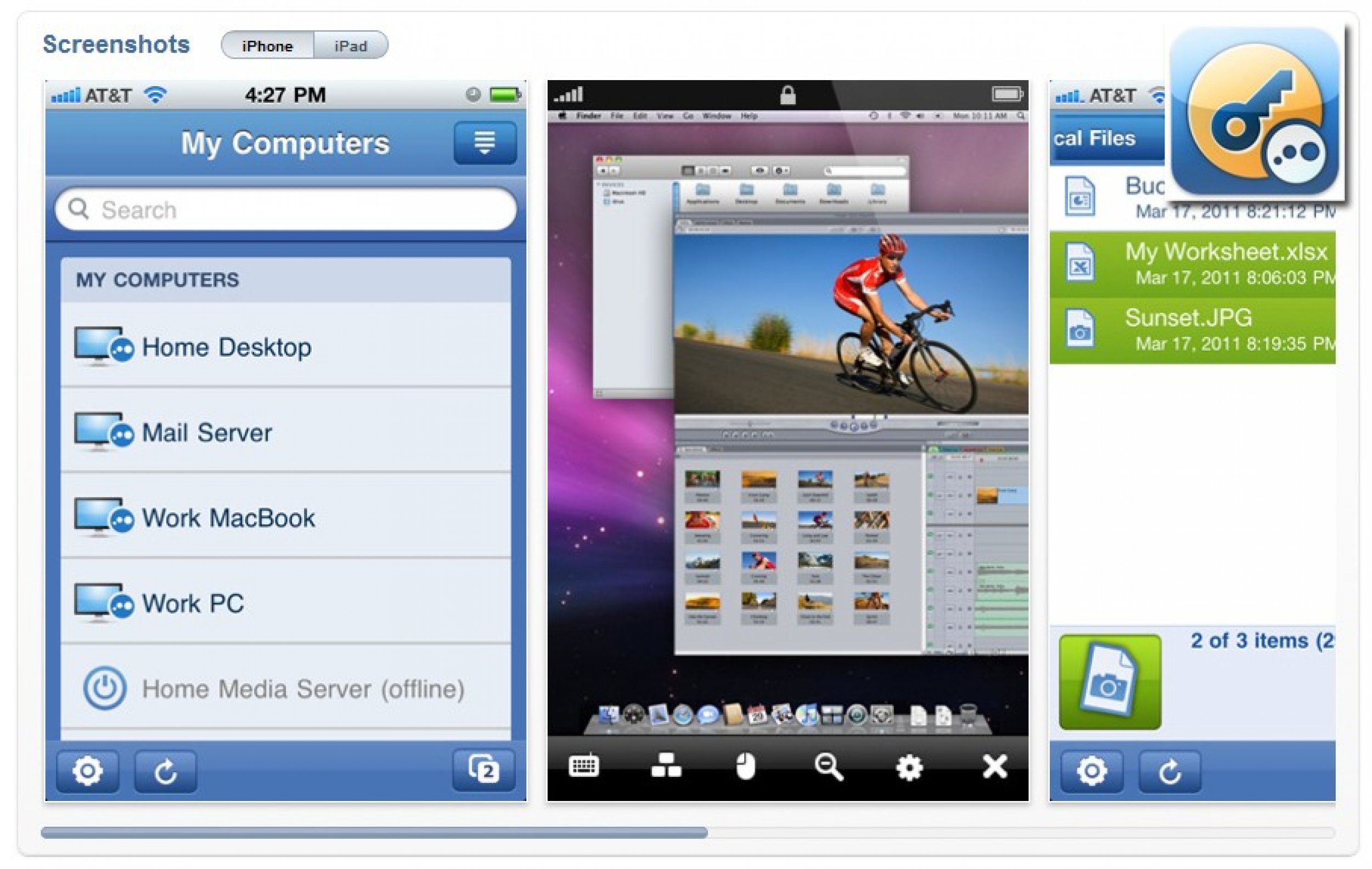 LogMeIn Ignition Productivity - Top 50 must-have iPad apps