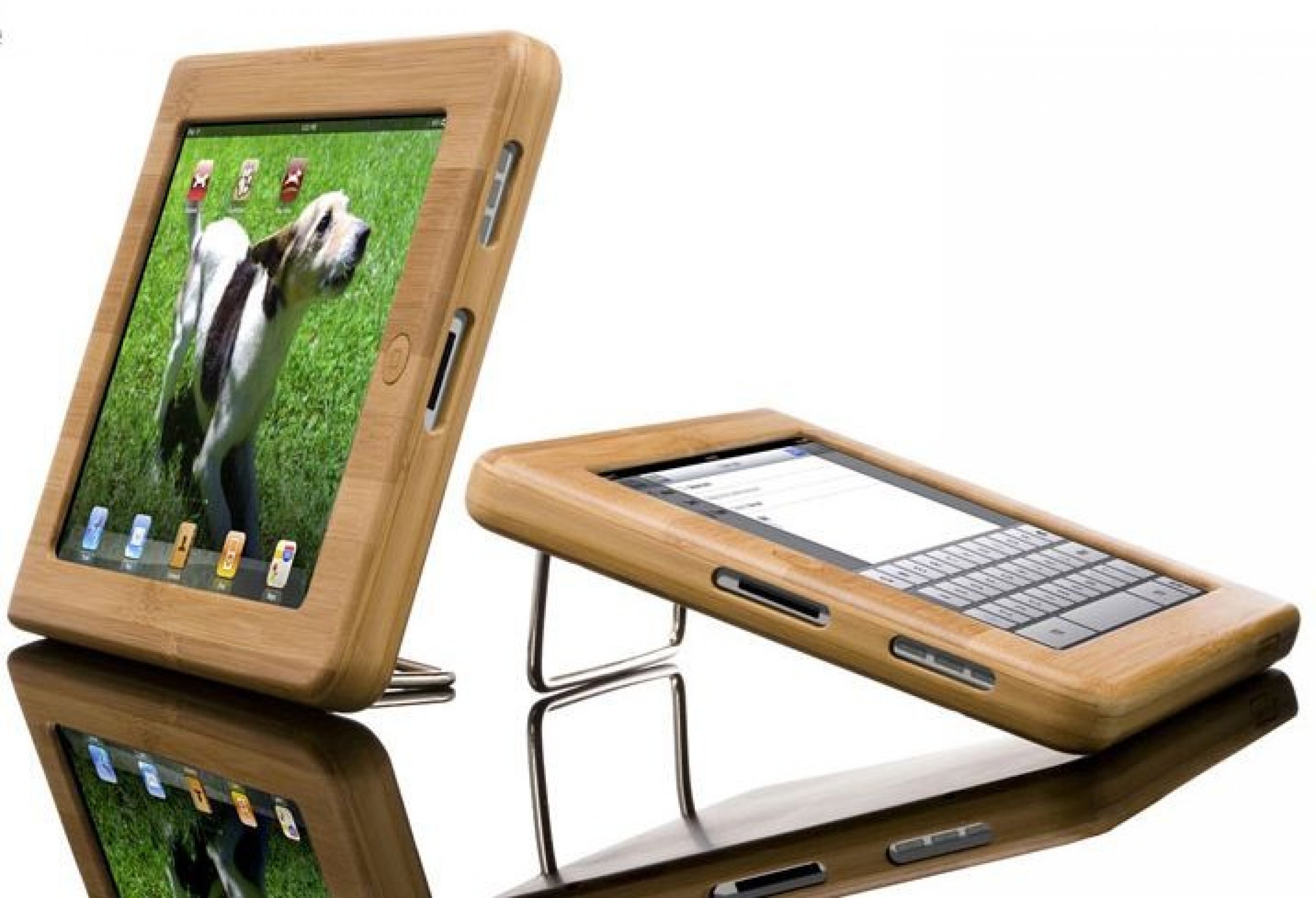 Vers iPad Wood Case Stand