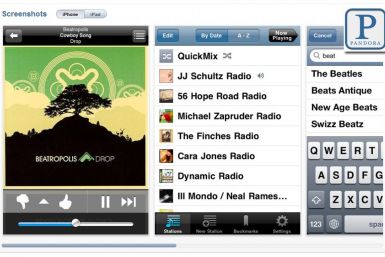 Pandora Radio (Music) - iPad apps