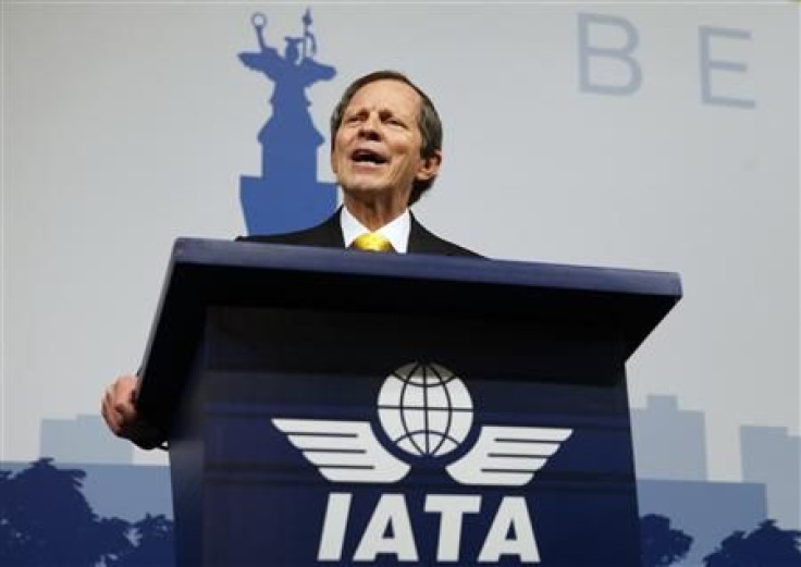 International Air Transport Association CEO Giovanni Bisignani speaks at the IATA Annual General Meeting in Berlin