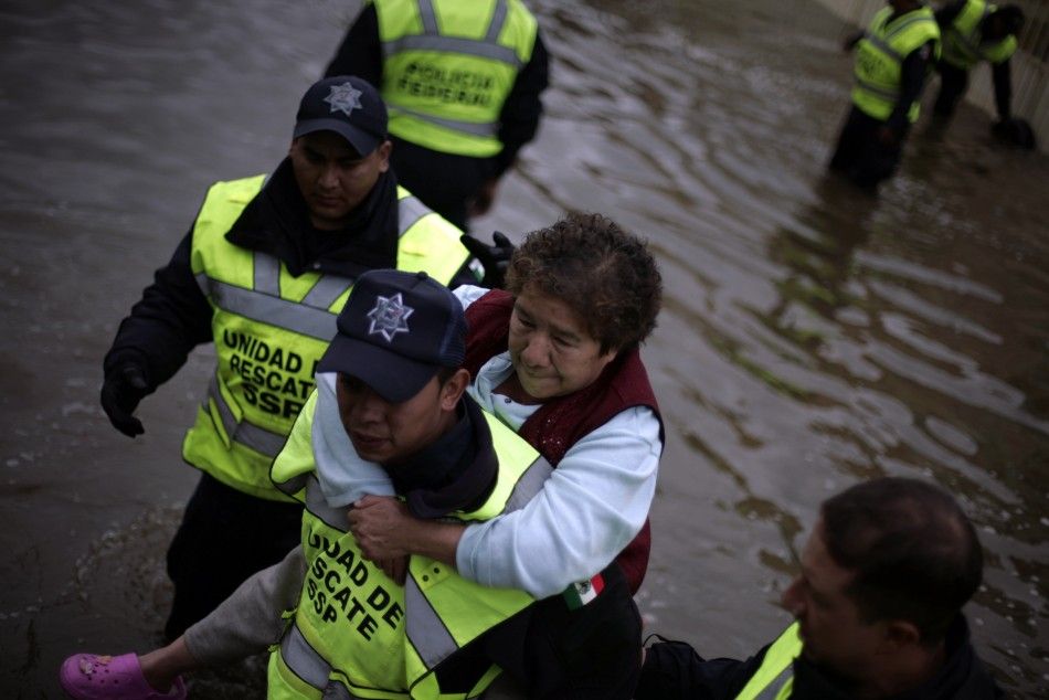 First tropical storm Arlene causes widespread destruction in Mexico City.