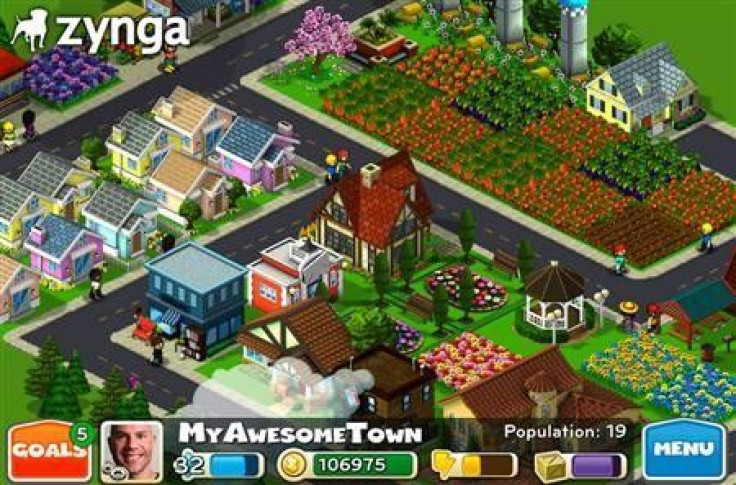 The CityVille hometown game in an image courtesy of Zynga.