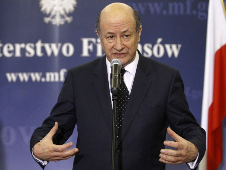 Poland's Finance Minister Jacek Rostowski 