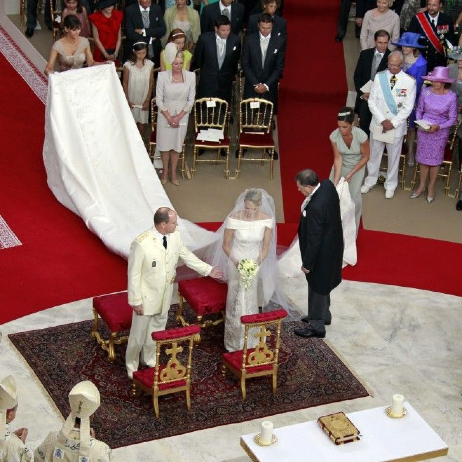 princess charlene wedding dress PRINCESS CHARLENE Tiara Royal Tiara