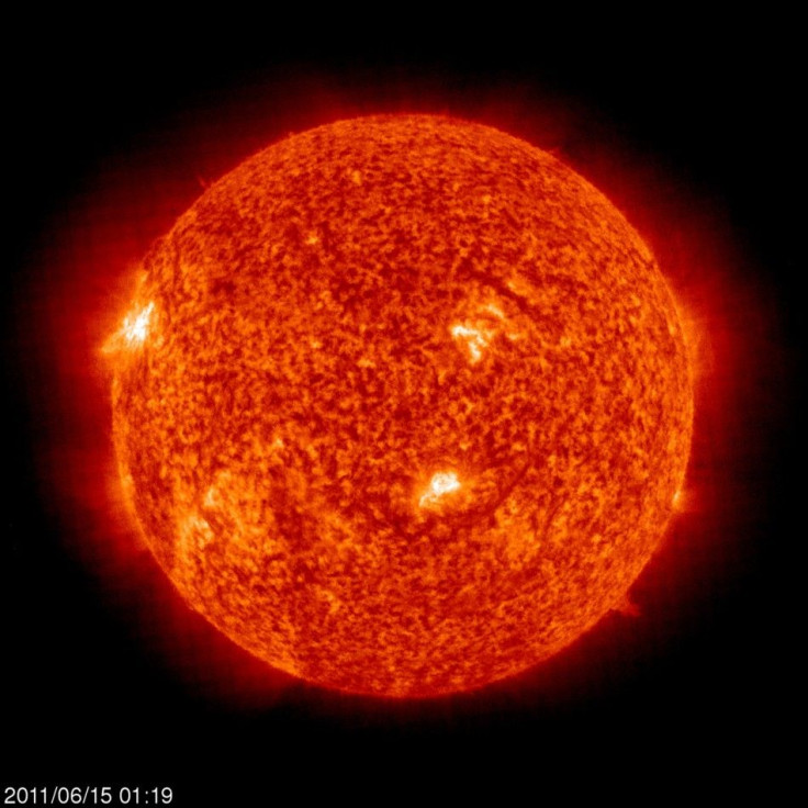 SOHO handout image of the sun