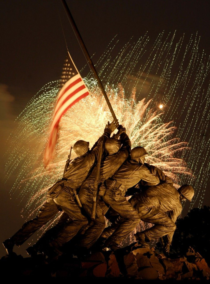 Fireworks light up the sky over the Nation&#039;s Capitol.