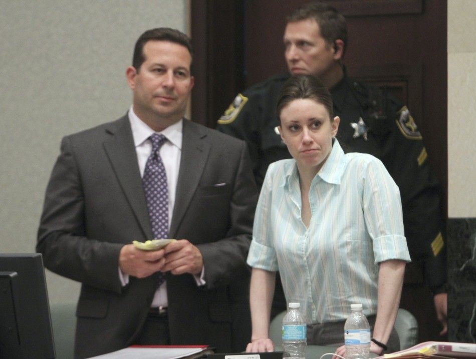 Casey Anthony and her attorney Jose Baez