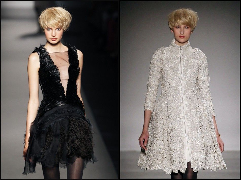 Winter hues rule Josse collection at Paris Haute Couture 2011