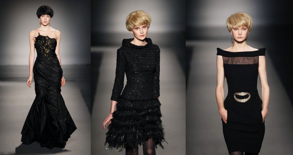 Winter hues rule Josse collection at Paris Haute Couture 2011