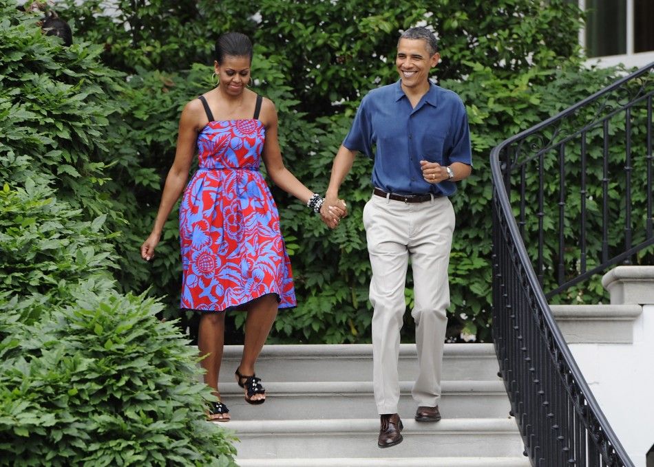 U.S. President Barack Obama and his wife Michelle
