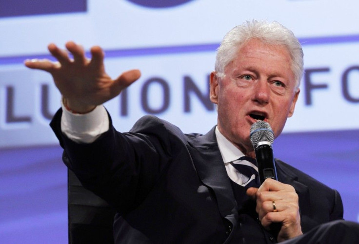 Former U.S. President Bill Clinton, D-Arkansas