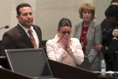 Casey Anthony, with Her Attorney Jose Baez 