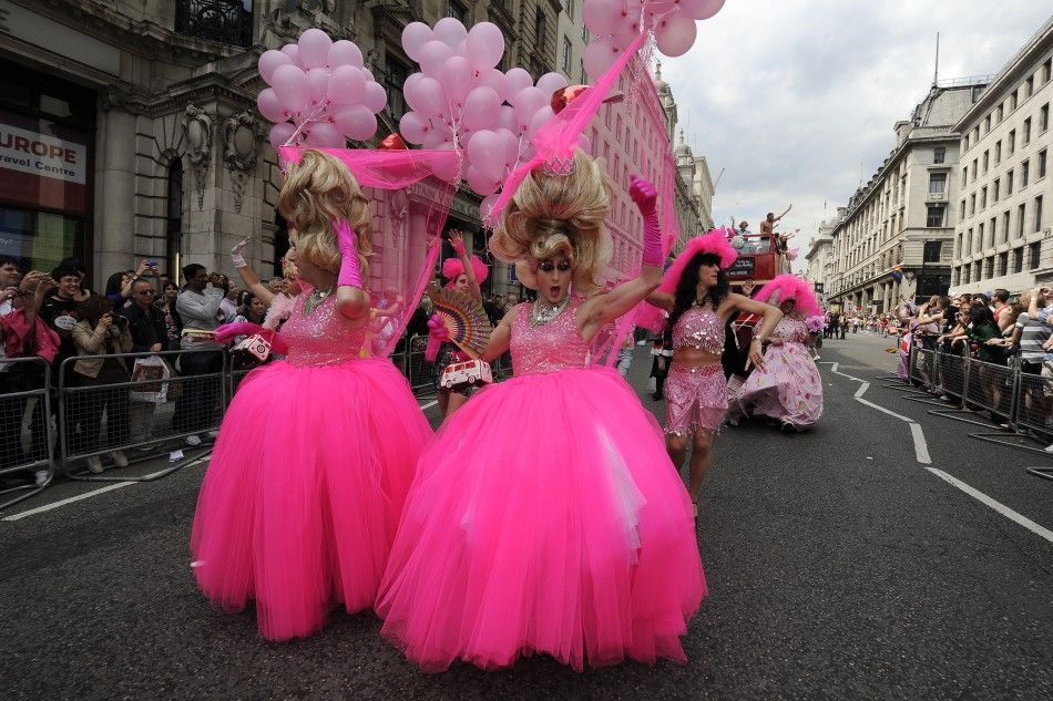 Annual Pride London parade.