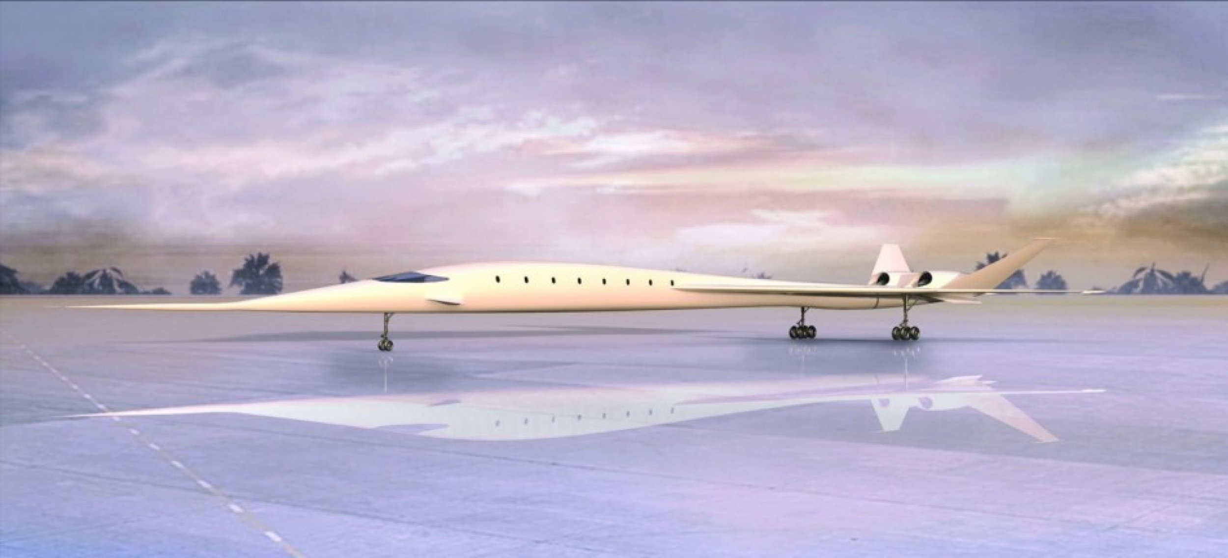 New York to Sydney in five hours Supersonic jet to revolutionize air travel.