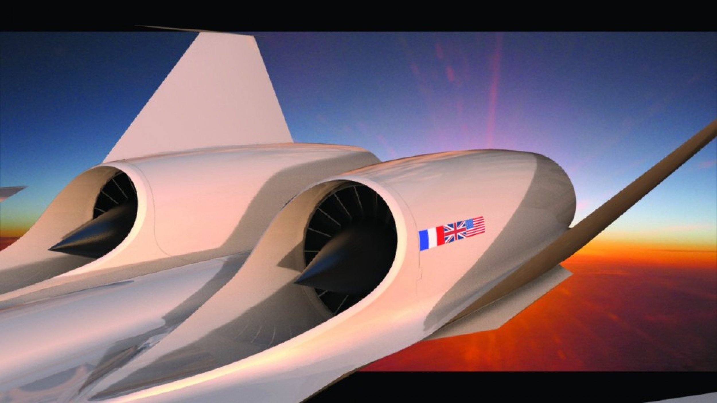New York to Sydney in five hours Supersonic jet to revolutionize air travel.