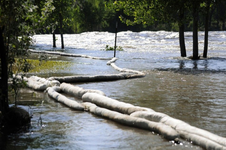 Exxon oil spill on Yellowstone River