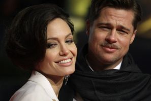 U.S.actor Pitt and his partner Jolie