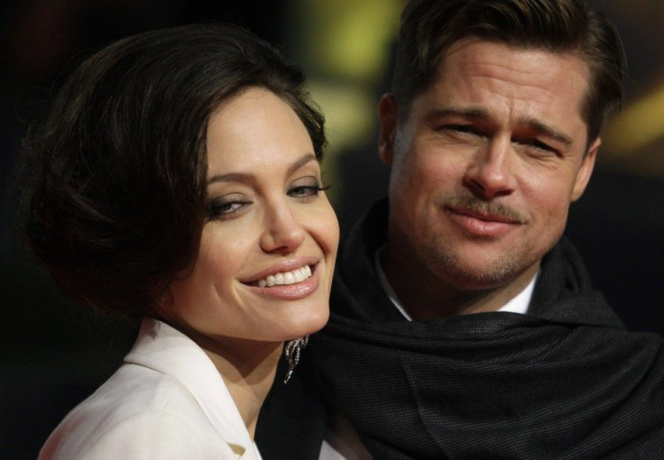 U.S.actor Pitt and his partner Jolie