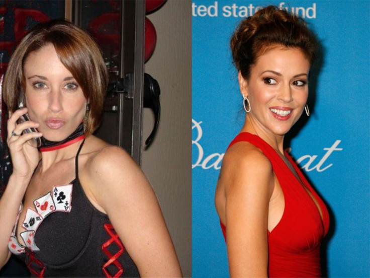 Casey Anthony (l), Alyssa Milano (r)