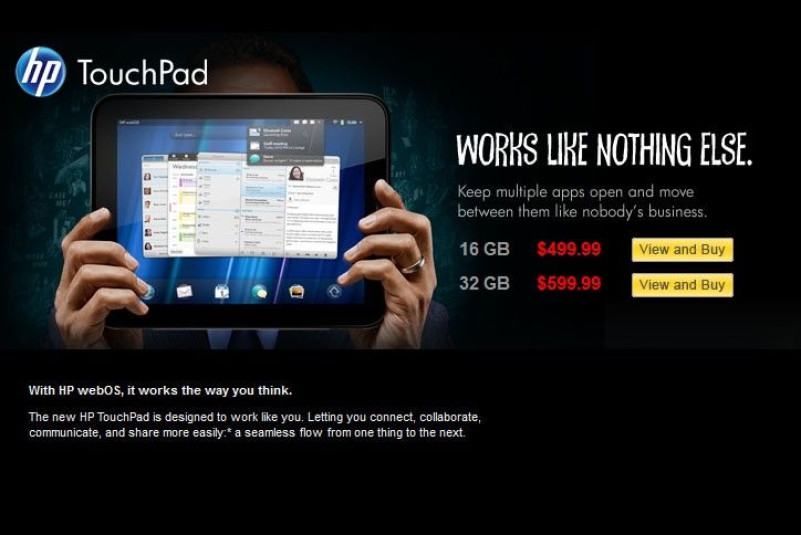 HP TouchPad