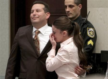 Casey Anthonys Lawyer, Jose Baez, Hugs Casey After She Is Set Free