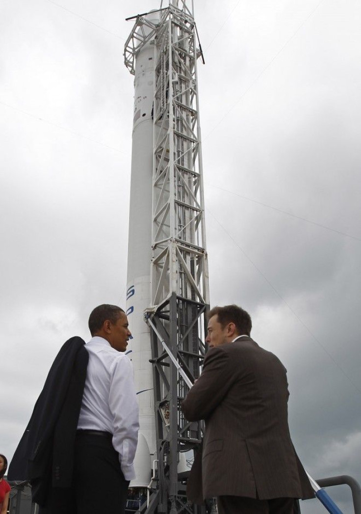 President Obama and SpaceX CEO Elon Musk tour Cape Canaveral, where SpaceX has a launch site. 