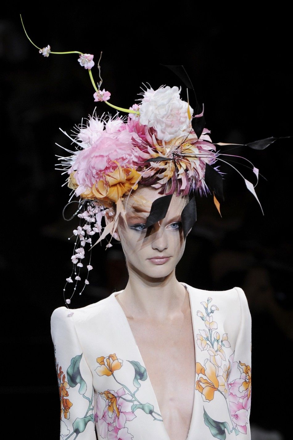 Top fashion designers show off their creations in Paris Haute Couture FallWinter 2011/2012