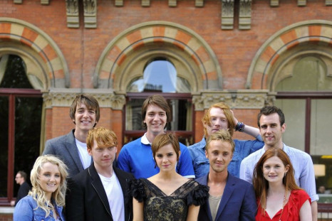 Emma Watson, Rupert Grint, Bonnie Wright in final Harry Potter film photocall.
