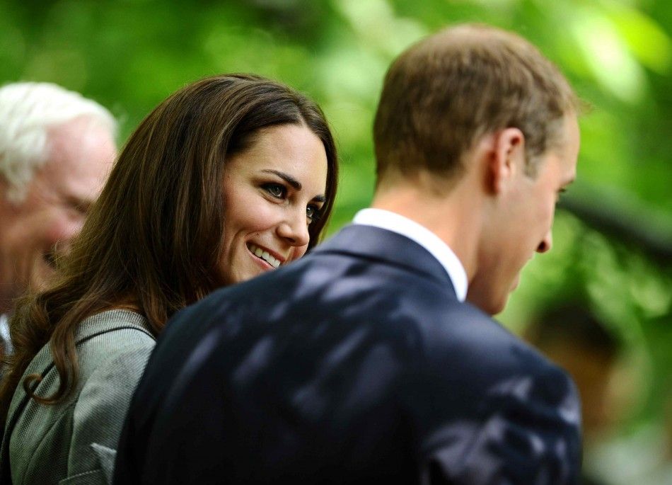 Britain039s Prince William R and his wife Catherine, Duchess of Cambridge attend a tree planting ceremony