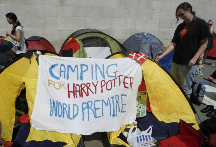 Harry Potter Fans at Premiere