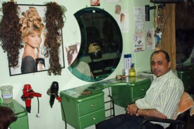 Gaza hairdresser