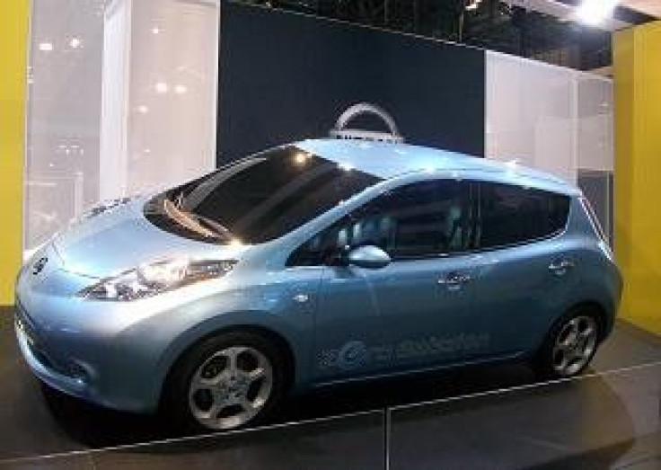 Nissan's electric vehicle &quot;Leaf&quot;