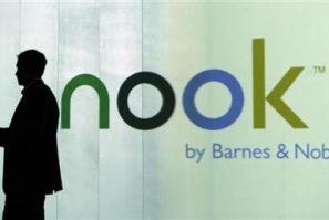 Lynch, President of of Barnes & Noble.com, is seen during launch of the nook, in New York.