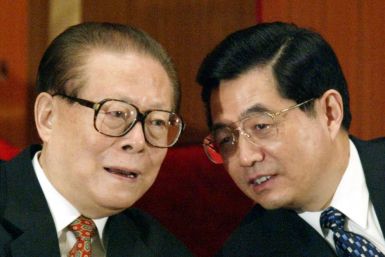 Jiang Zemin and Hu Jintao