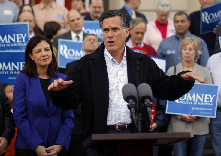 Mitt Romney and Kelly Ayotte