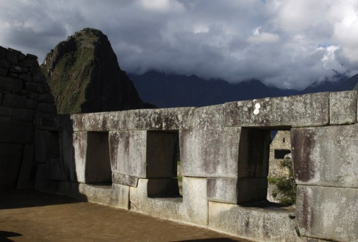 Windows of Machu Picchu citadel are seen in Cuzco November 3, 2010.