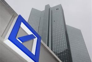 A Deutsche Bank logo