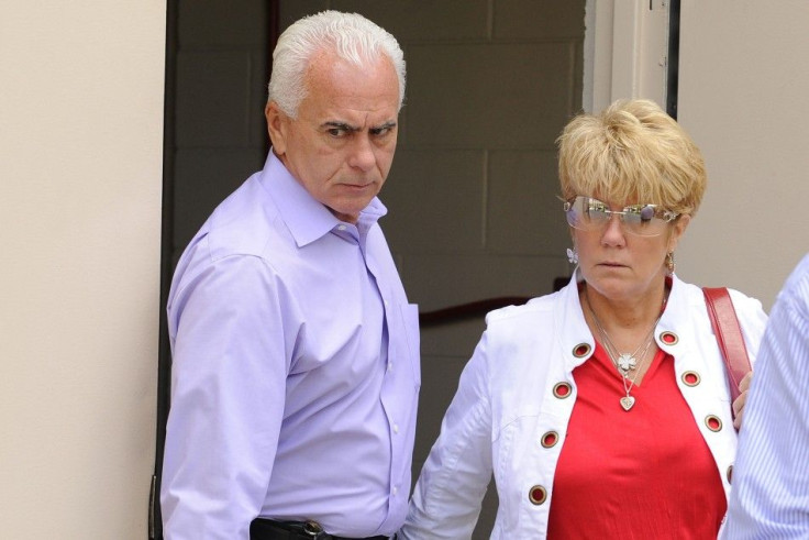 George and Cindy Anthony leave the Orange County Court House after murder trial of their daughter Casey in Orlando.