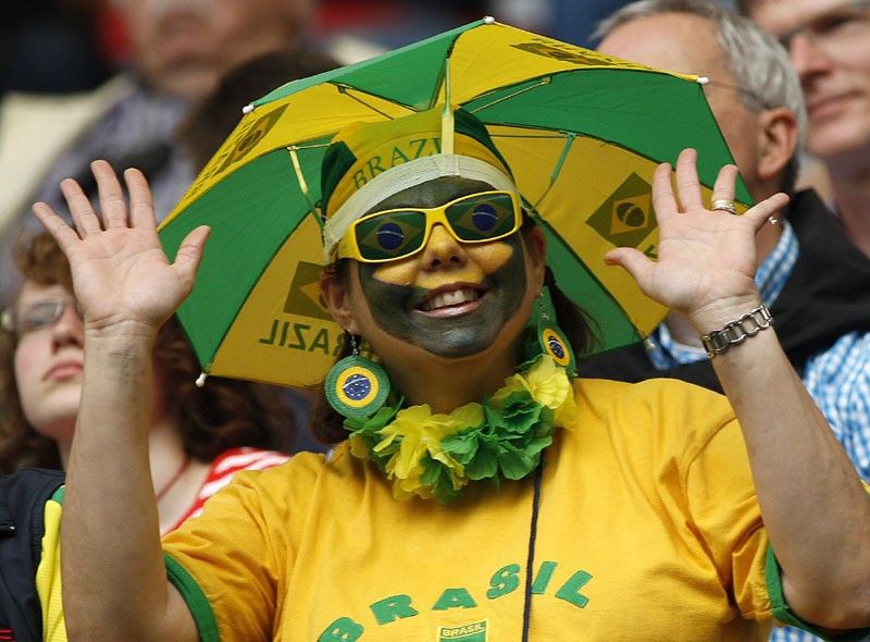 Another supporter of Brazil