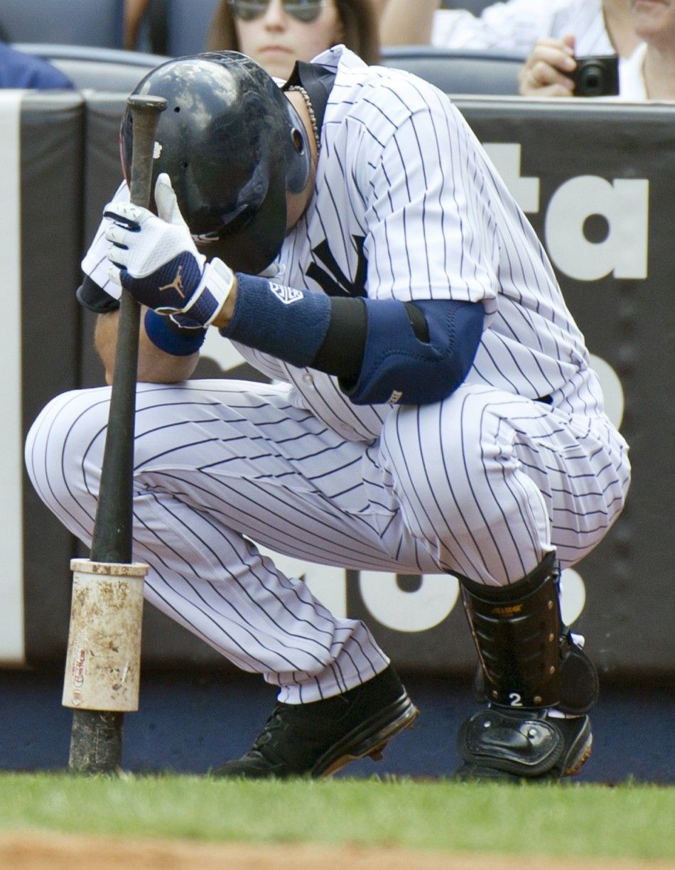 New York Yankees batter Derek Jeter
