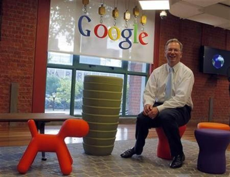 Google&#039;s Chief Executive Officer Eric Schmidt